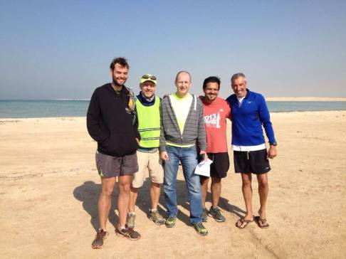 Finished! Left to right: Me, JP (Volunteer),Steve Farnham (director), Mohsin & Derek